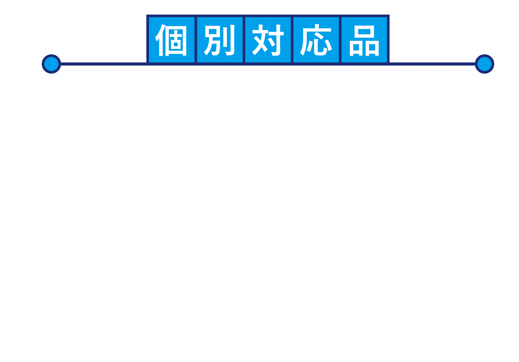 個別対応品